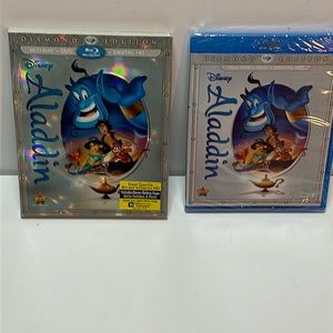 Aladdin Blu-ray and DVD Disc